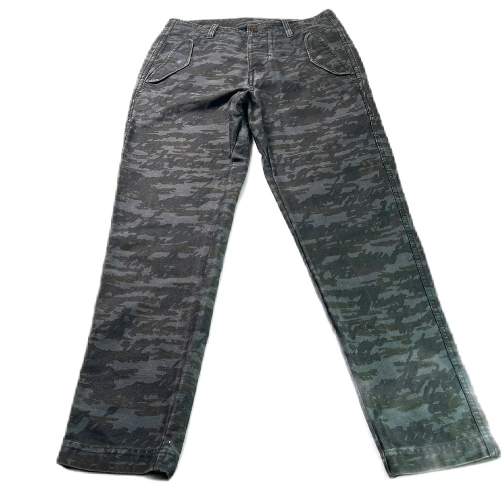 Wings + Horns Gray Camo Cargo Pants